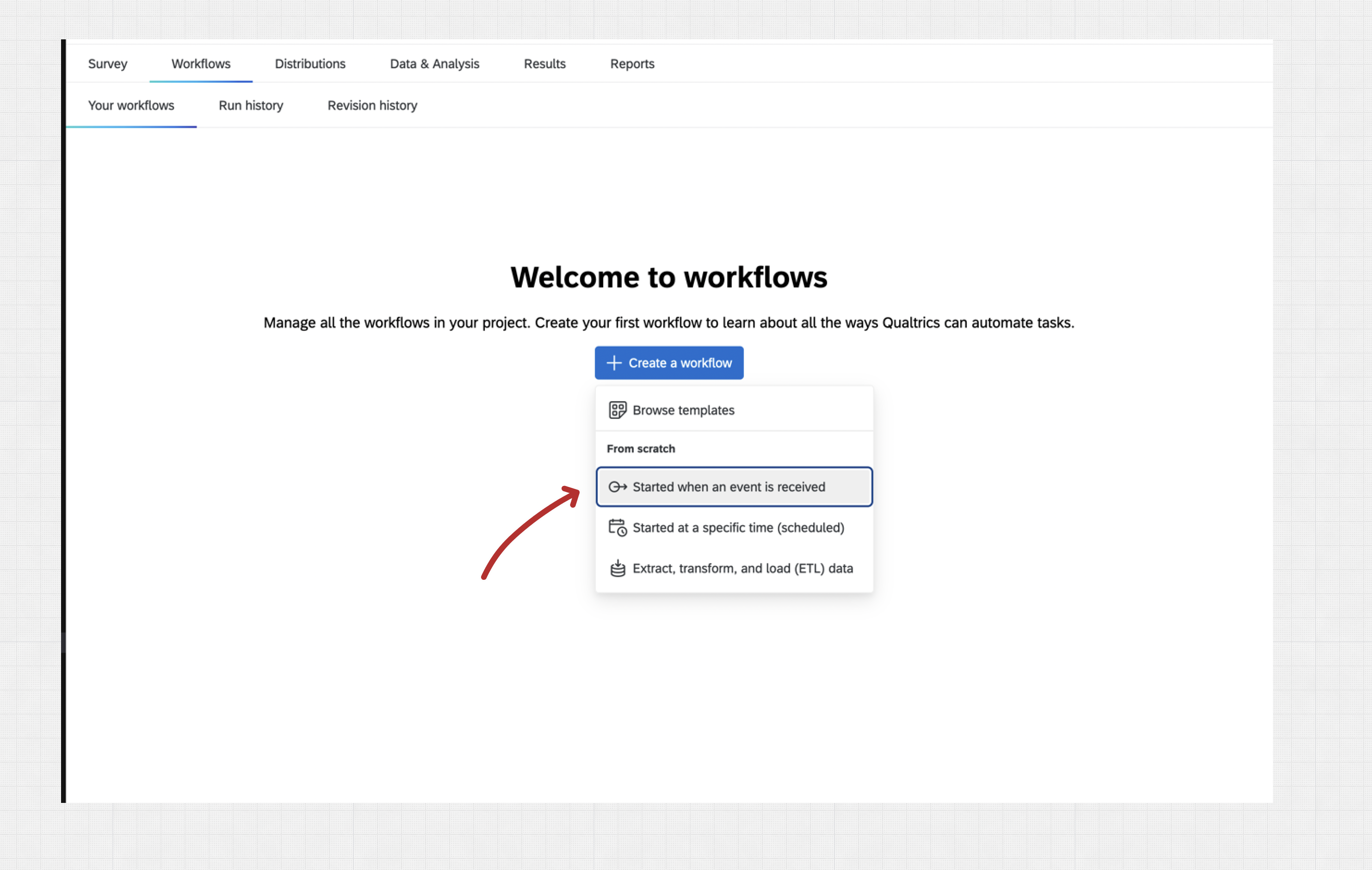 Qualtrics screenshot
